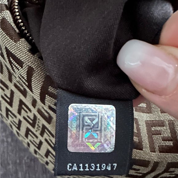 Vintage Fendi Zucchino Mama Shoulder Bag - Picture 10 of 10